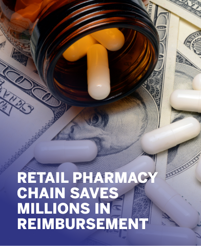 Retail pharmacy chain saves millions in reimbursement
