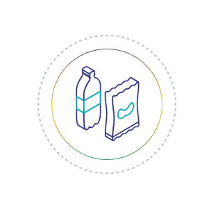 Snack company logo