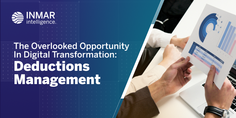 Hands holding a financial report with charts and graphs, illustrating the role of automated deductions management in digital finance transformation.