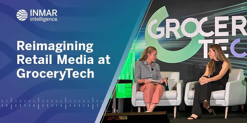 Grocery Tech post event header blog graphic