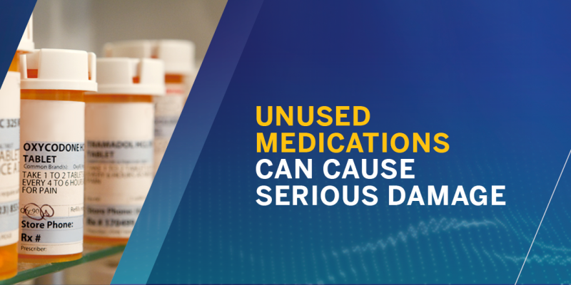 Unused Medications Can Cause Serious Damage