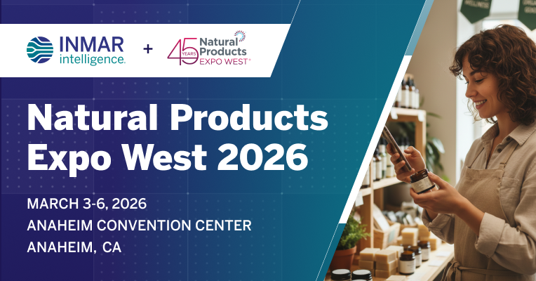 Inmar Intelligence at Natural Products Expo West 2026, showcasing how emerging natural product brands connect discovery to purchase through in-store and digital experiences.