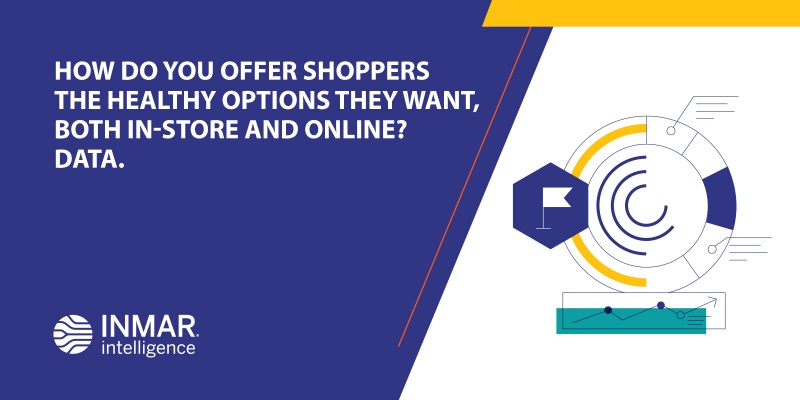 How do you offer shoppers the healthy options they want, both in-store and online? Data.