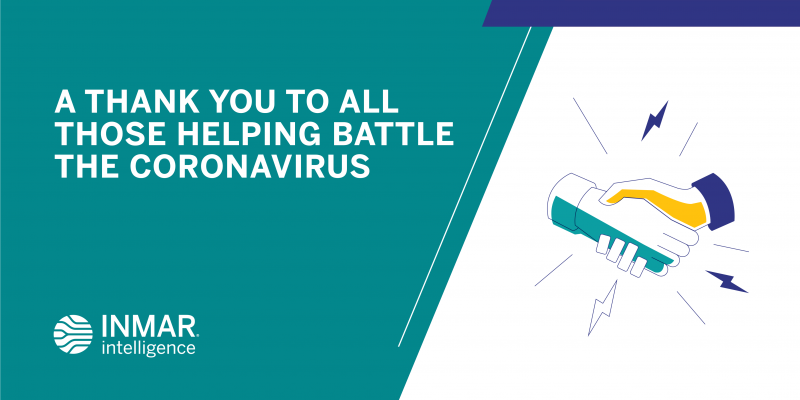 A Thank You, Thank You, Thank You to All Those Helping Battle the Coronavirus