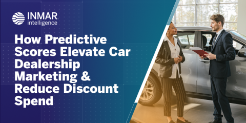 Car dealership marketing professional uses predictive scoring data to personalize offers, improve ROI, and reduce discount spend at an automotive showroom.