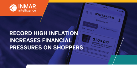 RECORD HIGH INFLATION INCREASES SHOPPER’S FINANCIAL PRESSURES