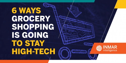 6 WAYS GROCERY SHOPPING IS GOING TO STAY HIGH-TECH INFOGRAPHIC
