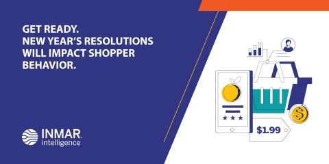 GET READY. NEW YEAR’S RESOLUTIONS WILL IMPACT SHOPPER BEHAVIOR.