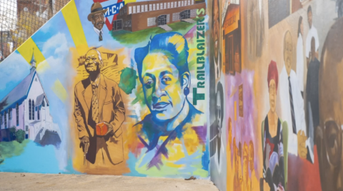 Winston-Salem Depot Street Renaissance Mural