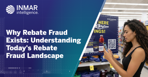 Header image for Why Rebate Fraud Exists: Understanding Today's Rebate Fraud Landscape, showing a shopper scanning a rebate display in a retail store, highlighting rebate fraud prevention and secure cash back promotions.