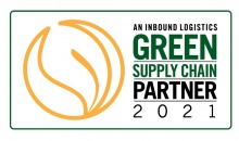 NAMED 2021 GREEN SUPPLY CHAIN PARTNER BY INBOUND LOGISTICS
