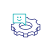 user-friendly reporting icon