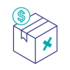 expidentify decreases unnecessary shipping icon