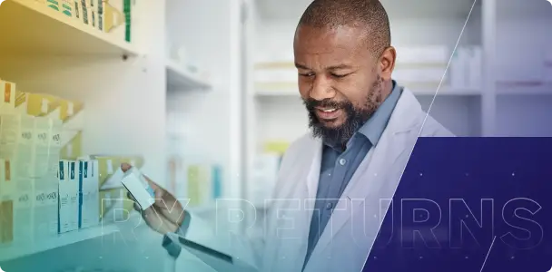 checking pharmacy stock